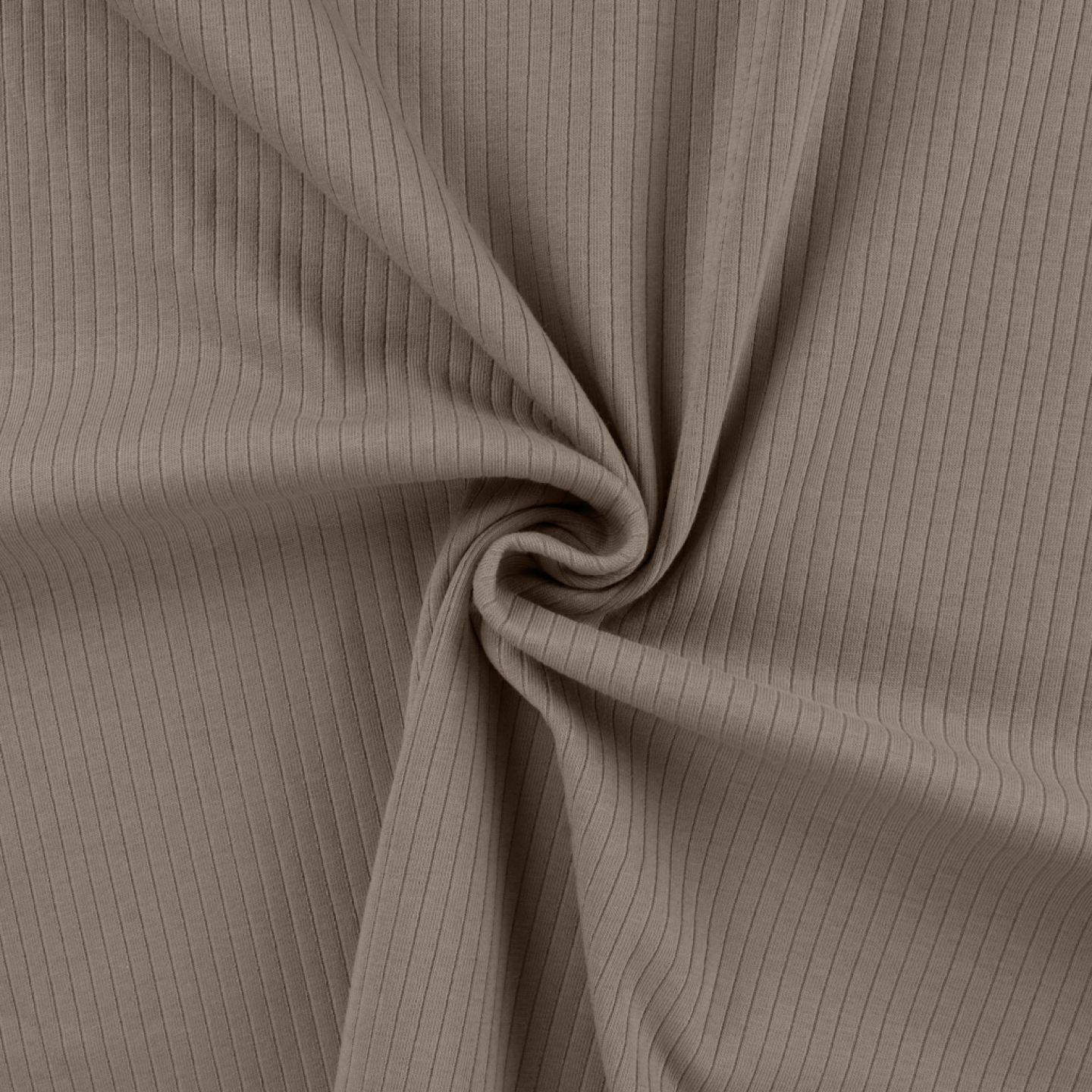 RIBBED JERSEY 6X2 - TAUPE