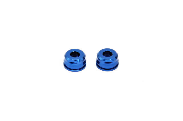 Shock Cap Bottom- Blue, 2PCS