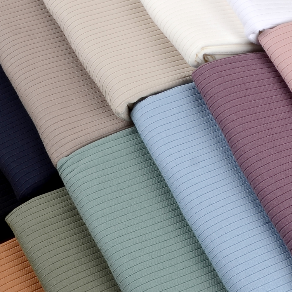 RIBBED JERSEY 6X2 - WHITE - 3