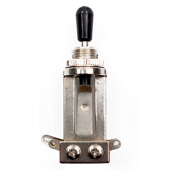 3-Way Toggle Switch Straight (Black tip)