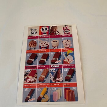 Nostalgikort GB Glace