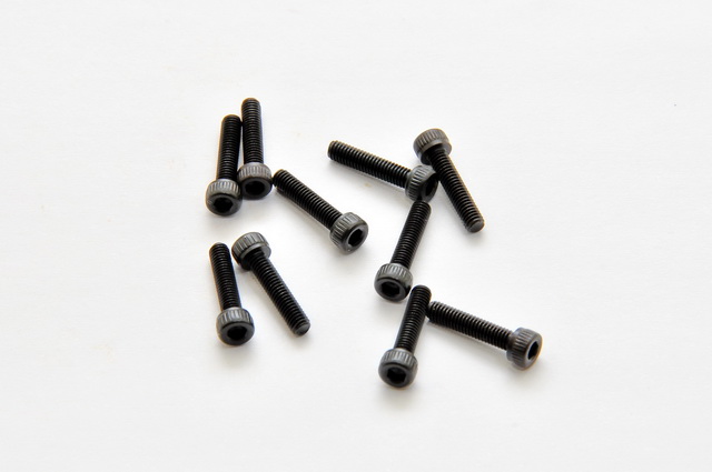 M2.6x12 CAP HEAD SCREWS, 10PCS