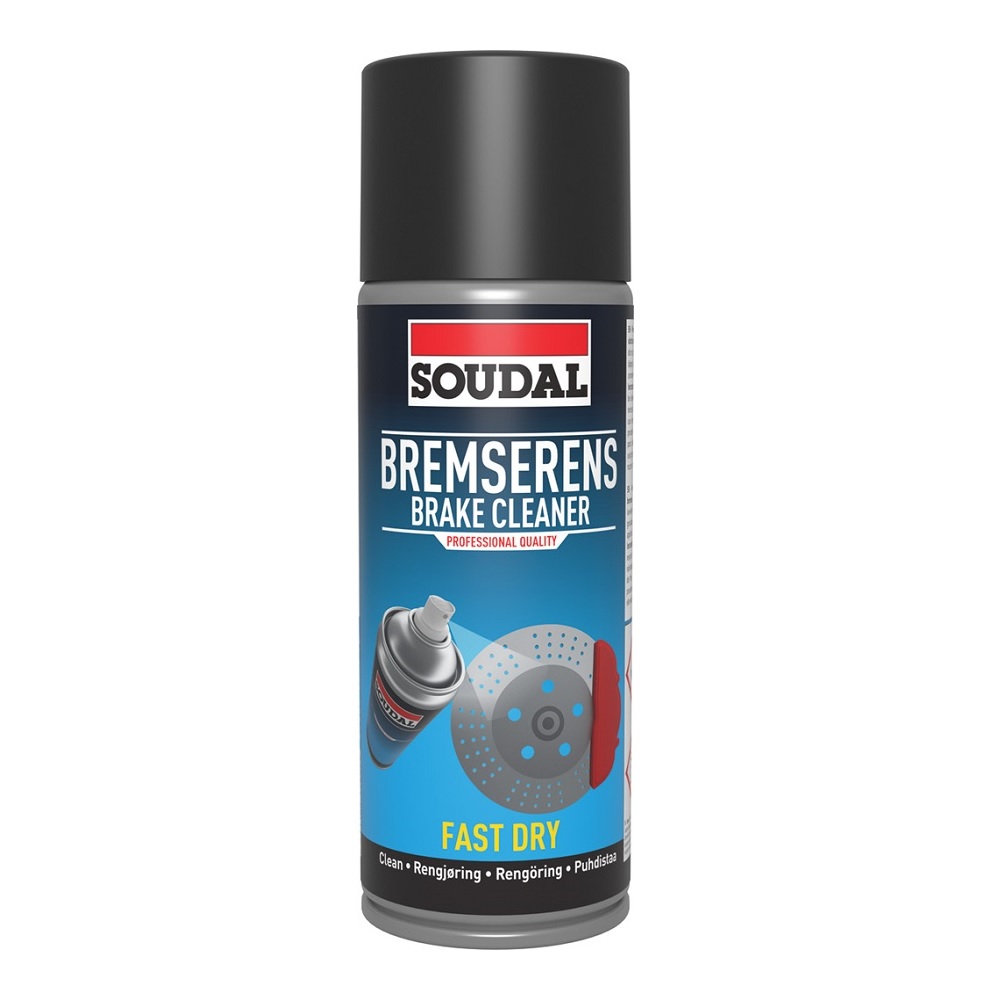 400ml Soudal Bromsrengöring