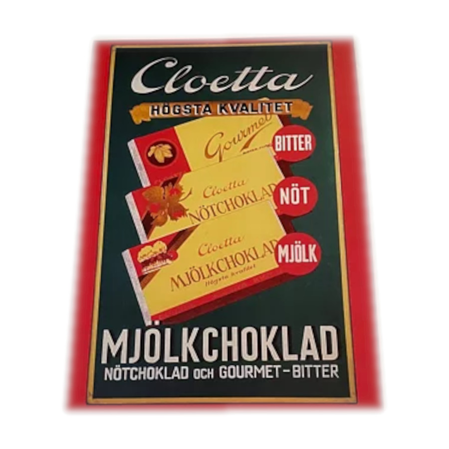 Nostalgikort Cloetta