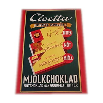 Nostalgikort Cloetta