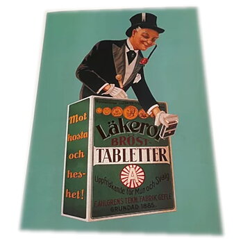 Nostalgikort Läkerol