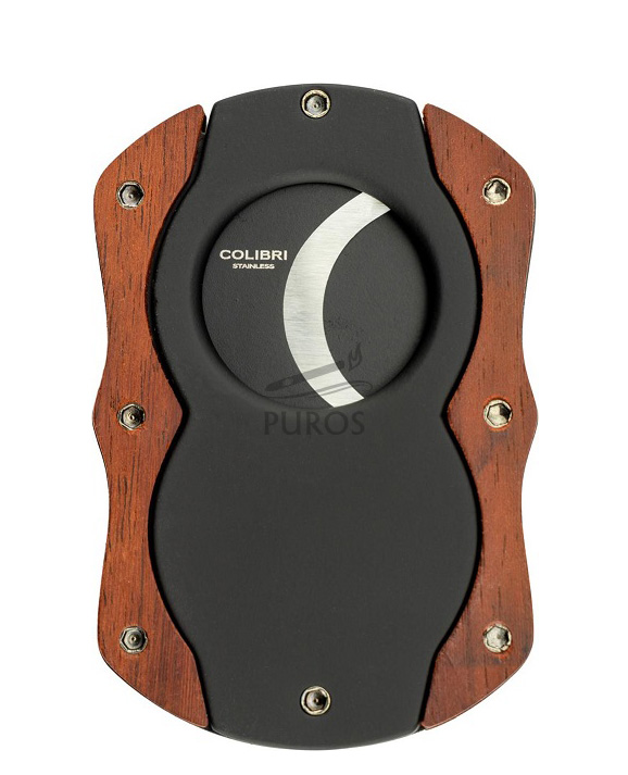 Colibri Cutter Wood Black/Redbrown Baksida