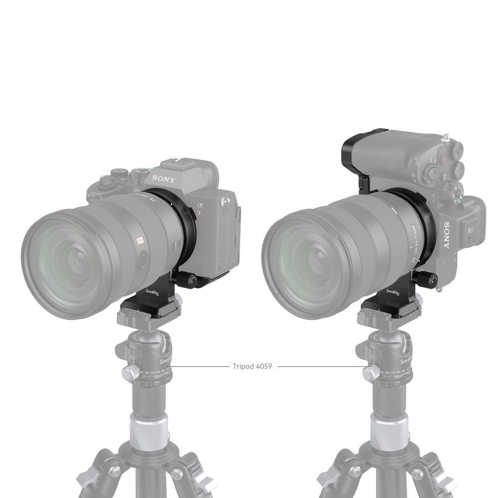 SmallRig Rotatable Horizontal-to-Vertical Mount Plate Kit for Sony Alpha 7R V / Alpha 7 IV / Alpha 7S III / Alpha 7R IV 4148 - 7