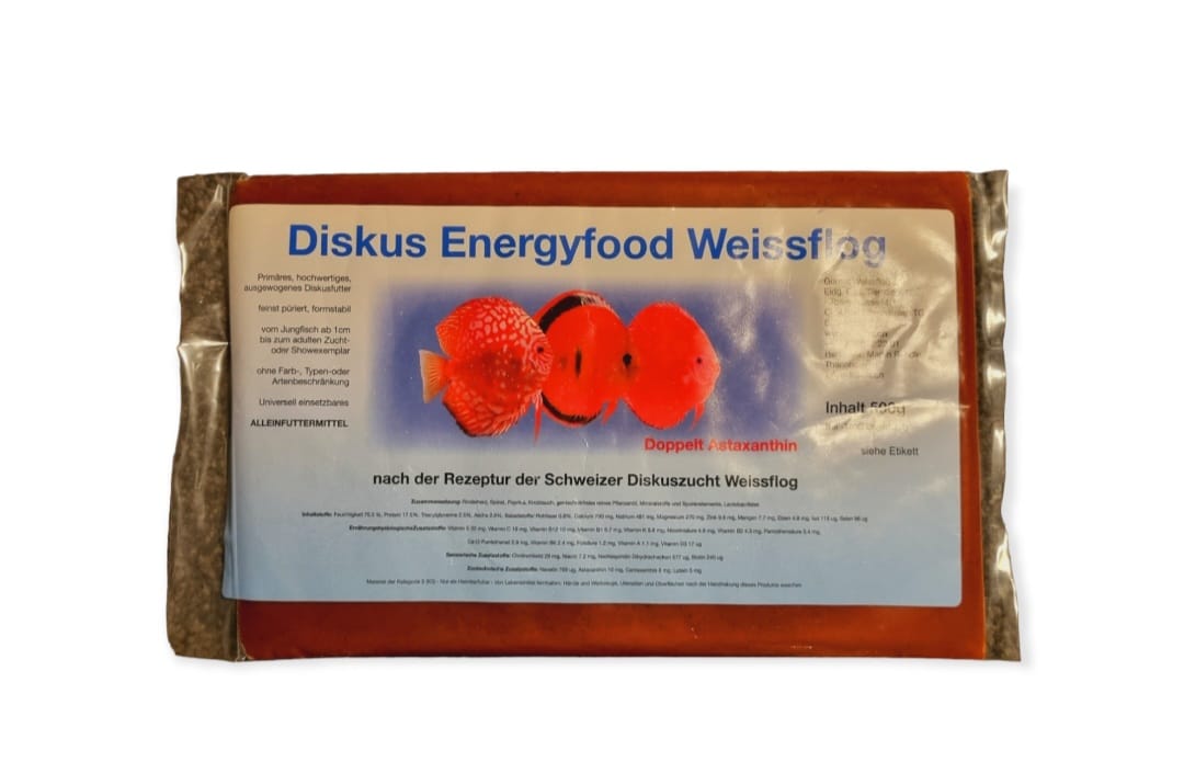 Discus Energy Food Weissflog 500gr (Super red) TonysDiskus AB