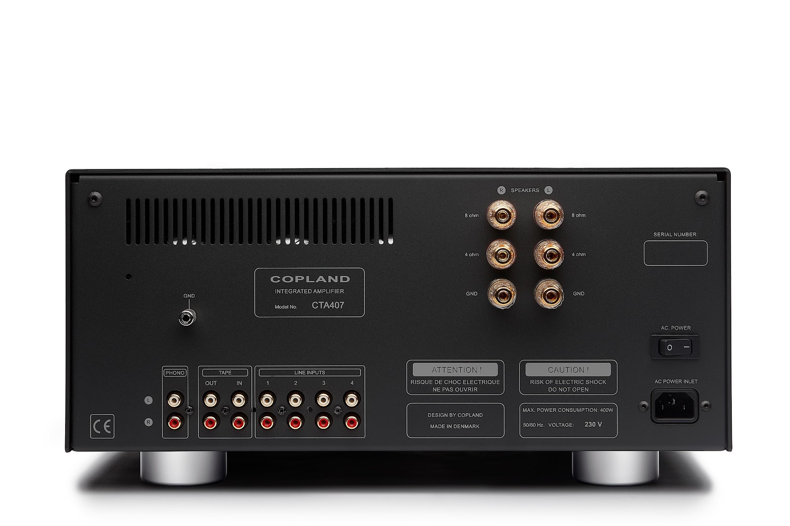 Copland CTA 407 - Integrerad rörförstärkare - 5
