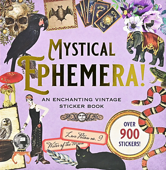 Mystical Ephemera : An Enchanting Vintage Sticker Book - Stickersbok med mer än 900 stickers 