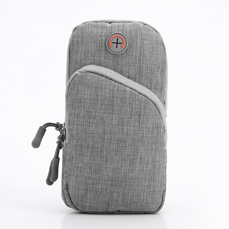 Wrist Bag - Adjustable Strap Grey