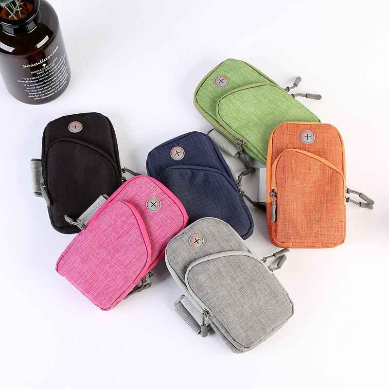 Wrist Bag - Adjustable Strap Grey - 9