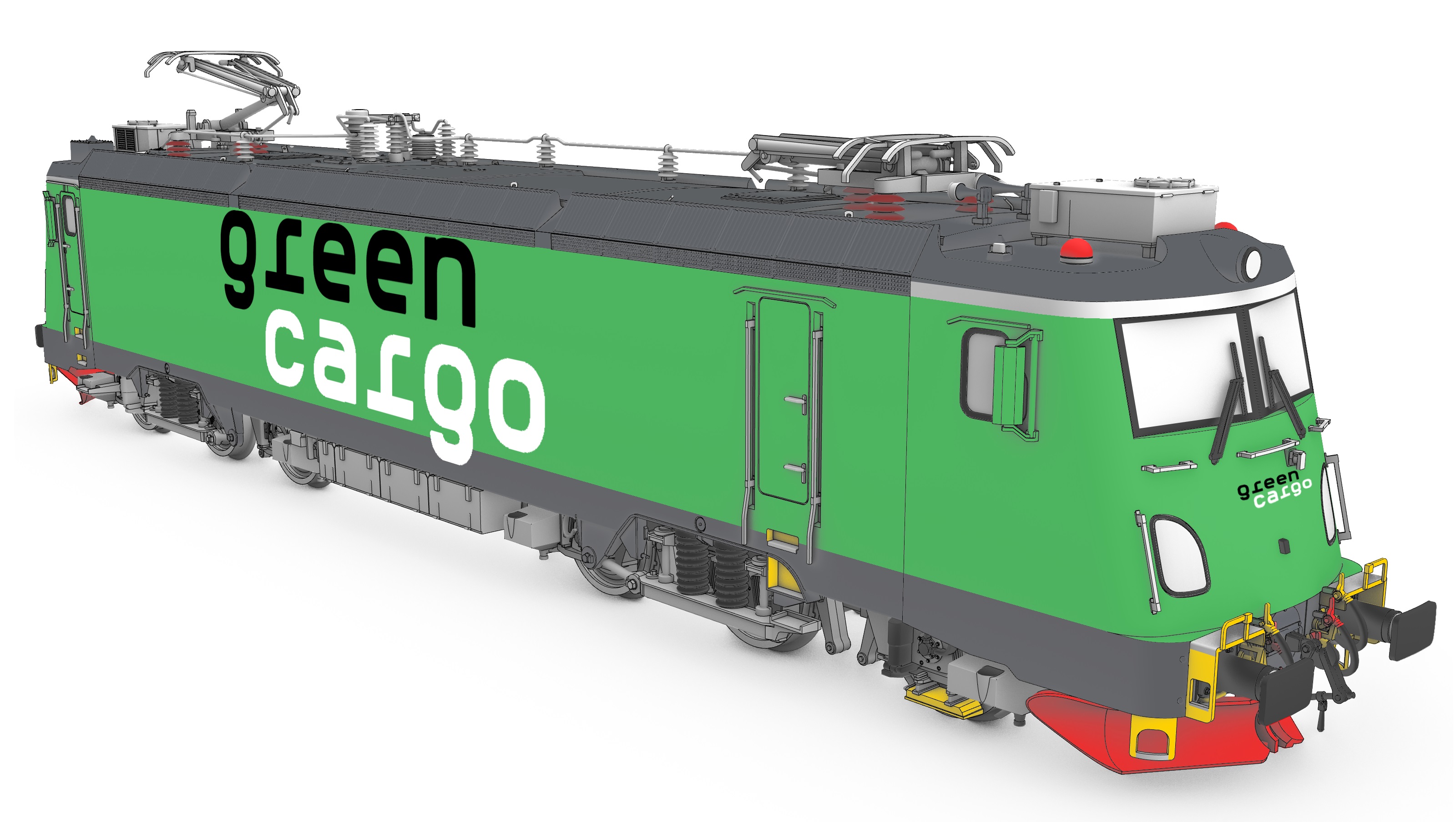 Lokset Ellok litt Mb Transmontana, Green Cargo (DC) - 3