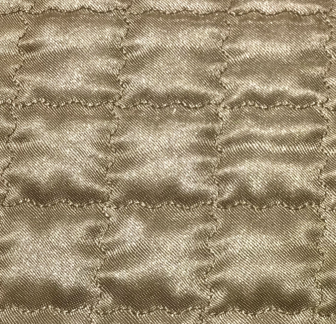 Quilt Mönstrad Beige