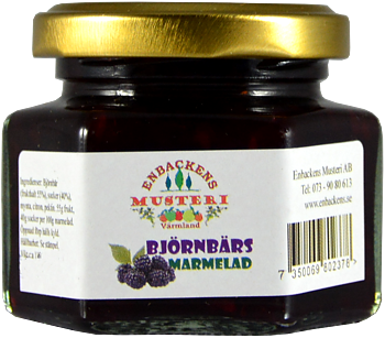 Marmelad björnbär 115g