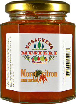 Marmelad Morot/Citron 300 g