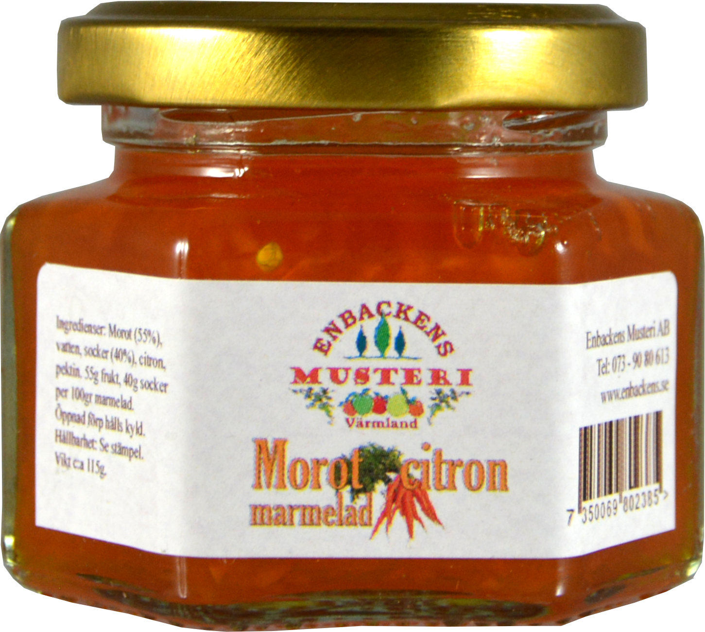 Marmalade Carrot/Lemon 115 g