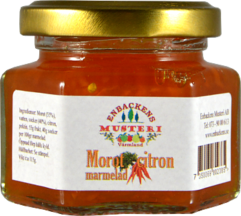 Marmelad Morot/Citron 115 g