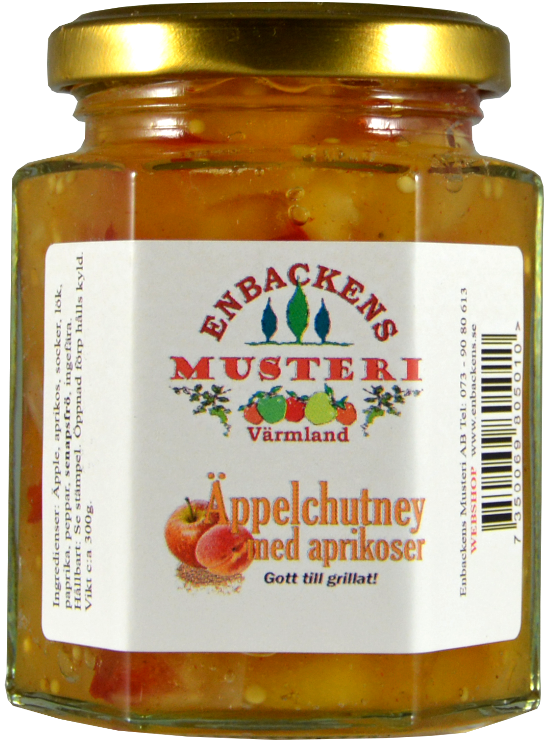 Chutney Äpple/Aprikos 300 g