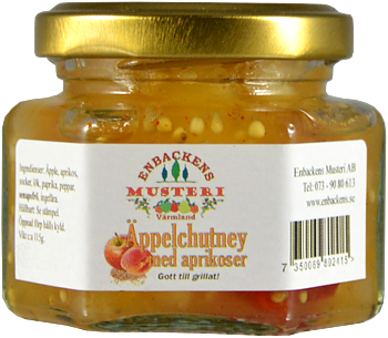 Chutney Äpple/Aprikos 115 g