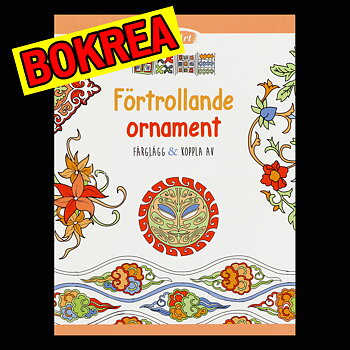 Förtrollande ornament - FÄRGLÄGG & KOPPLA AV - S12