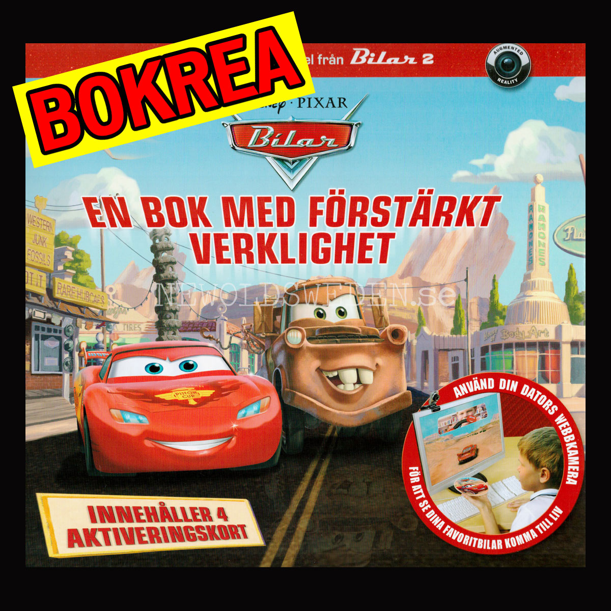 Bilar. En bok med förstärkt verklighet Cars - H07