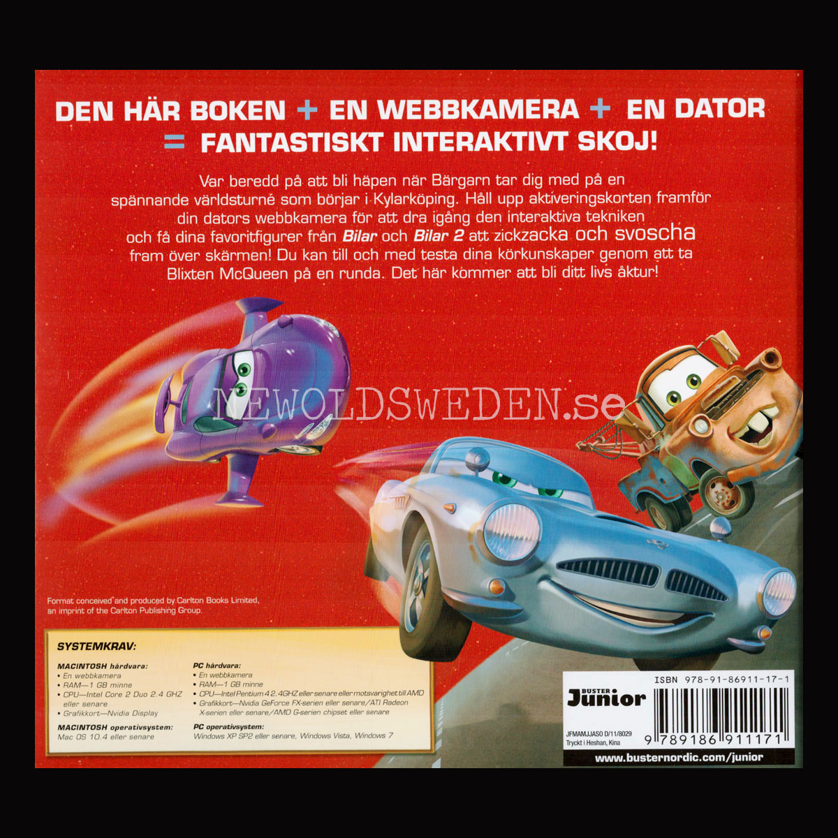 Bilar. En bok med förstärkt verklighet Cars - H07 - 4
