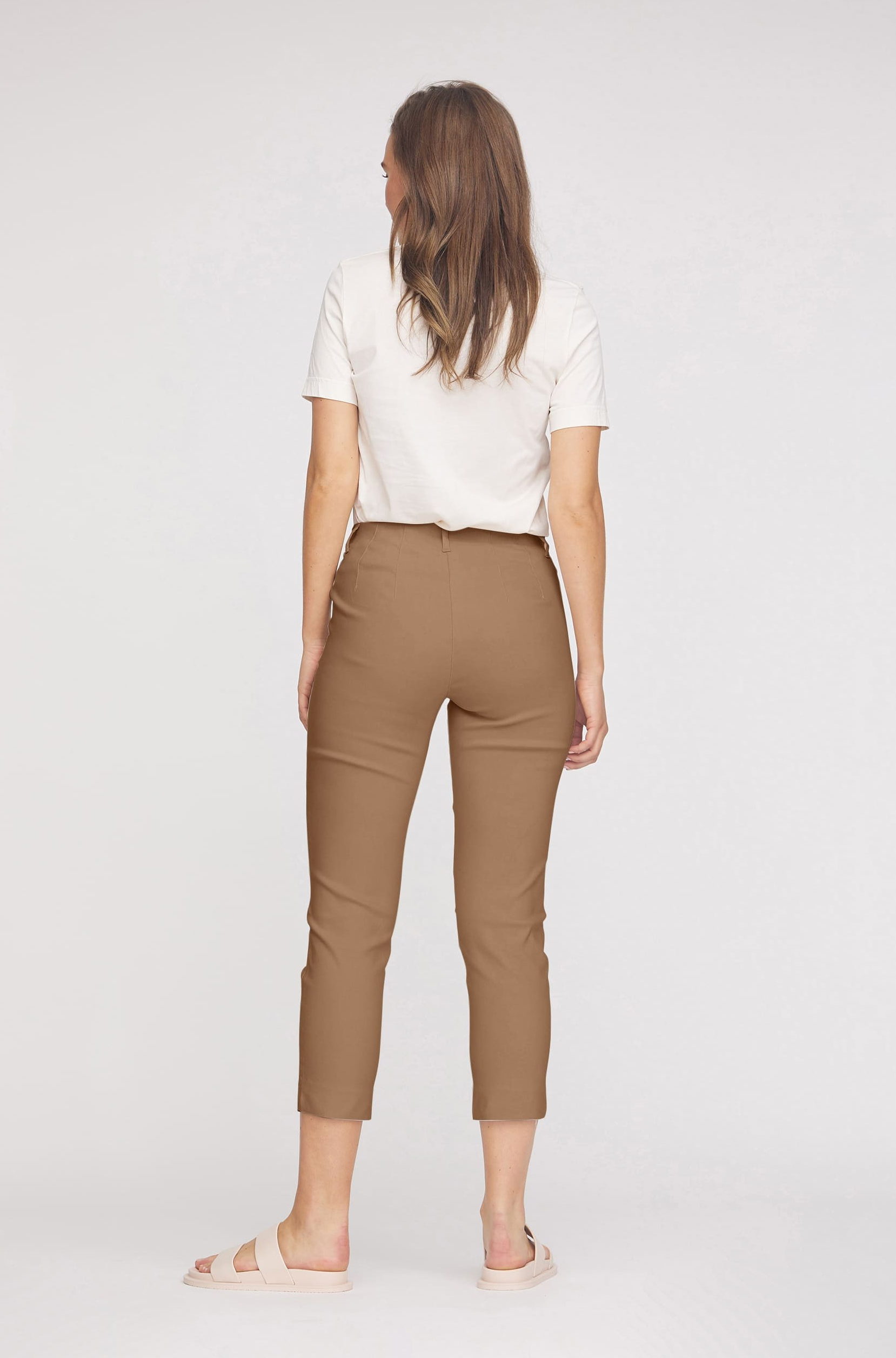 Taylor Regular Crop - Camel - Laurie