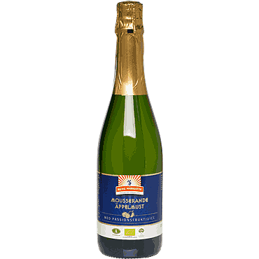 Mousserande Äppelmust m Passionsfrukt 750ml