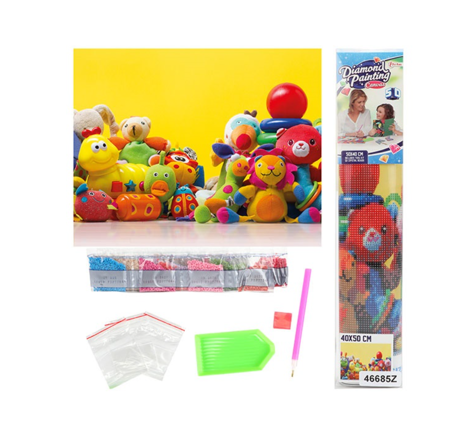 Diamond Painting Colorful assortment 40x50cm - 6