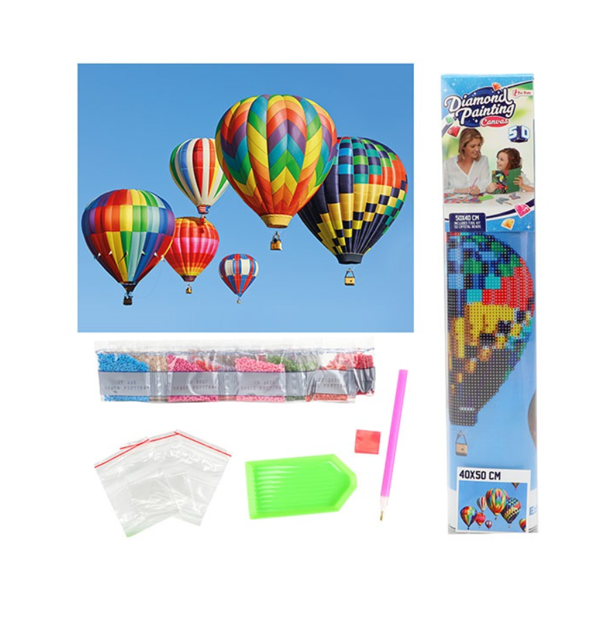 Diamond Painting Colorful assortment 40x50cm - 2