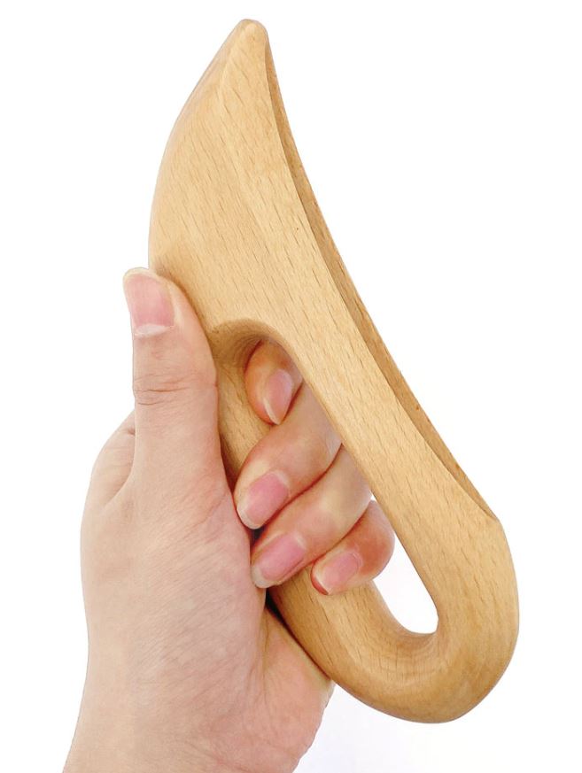 Guasha Massage Verktyg  - Träskrapa - 2