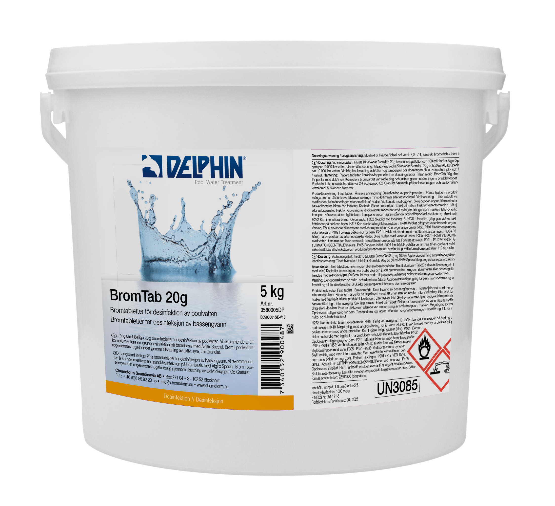 DELPHIN Bromtab 20g 5kg
