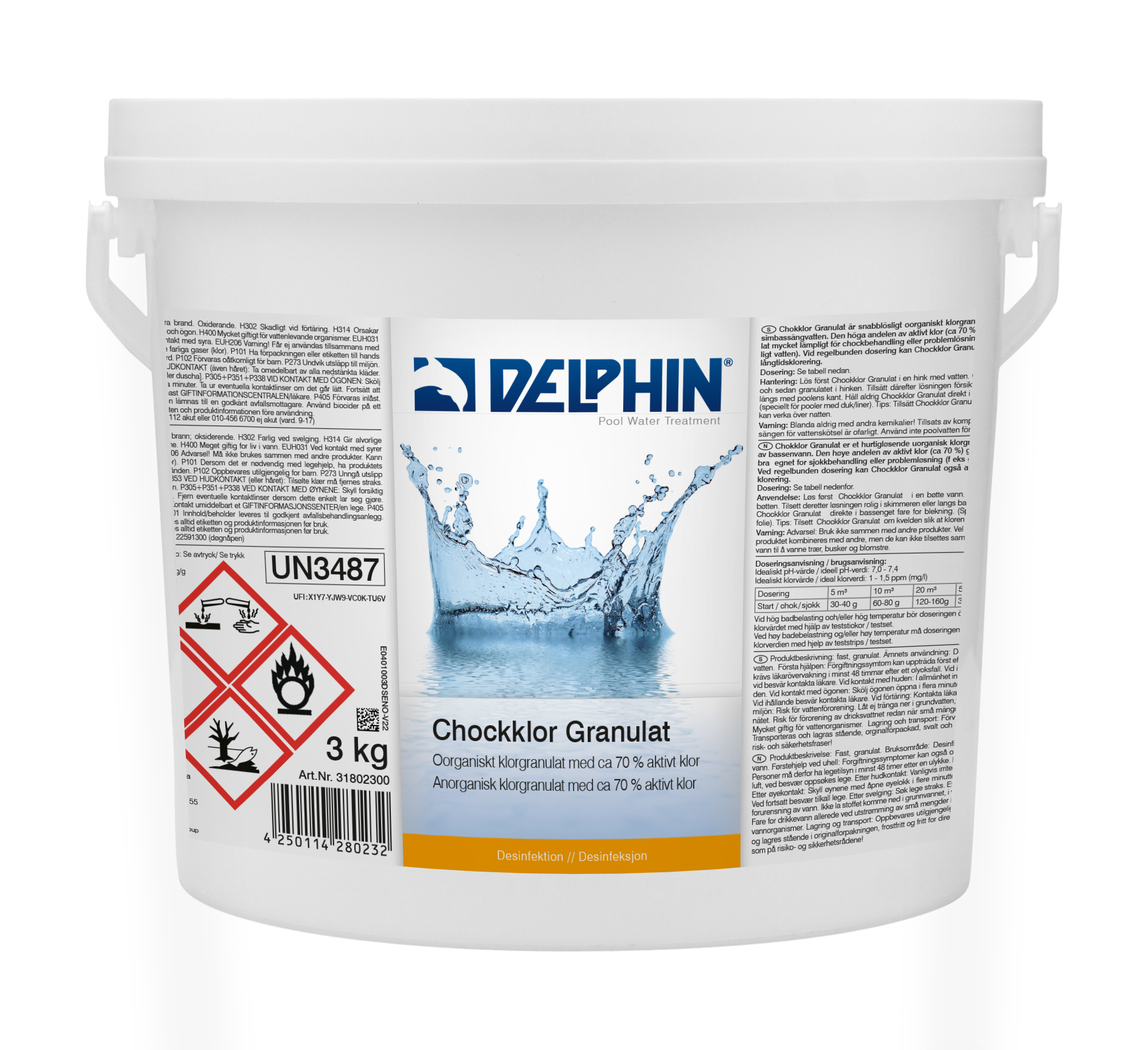 DELPHIN Chockklor 3kg