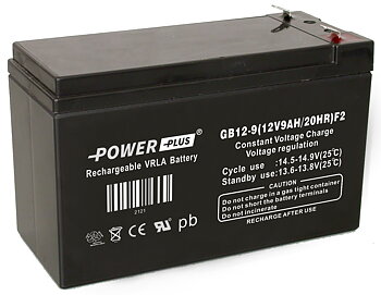 Power Plus Agm-batteri 12V 9Ah