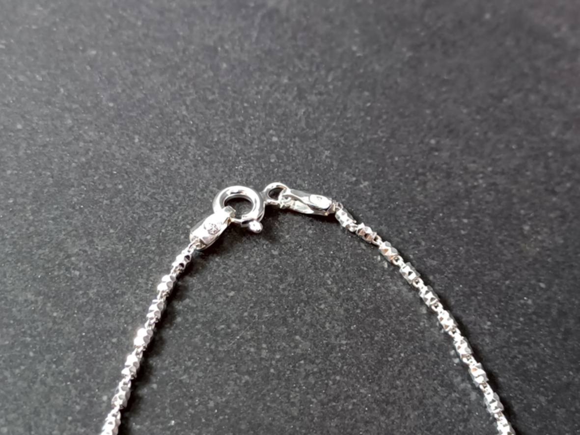 Venetiansk Kedja i Sterling Silver - 40cm - 2