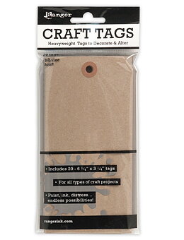    #8 KRAFT TAG (20 PER PK)