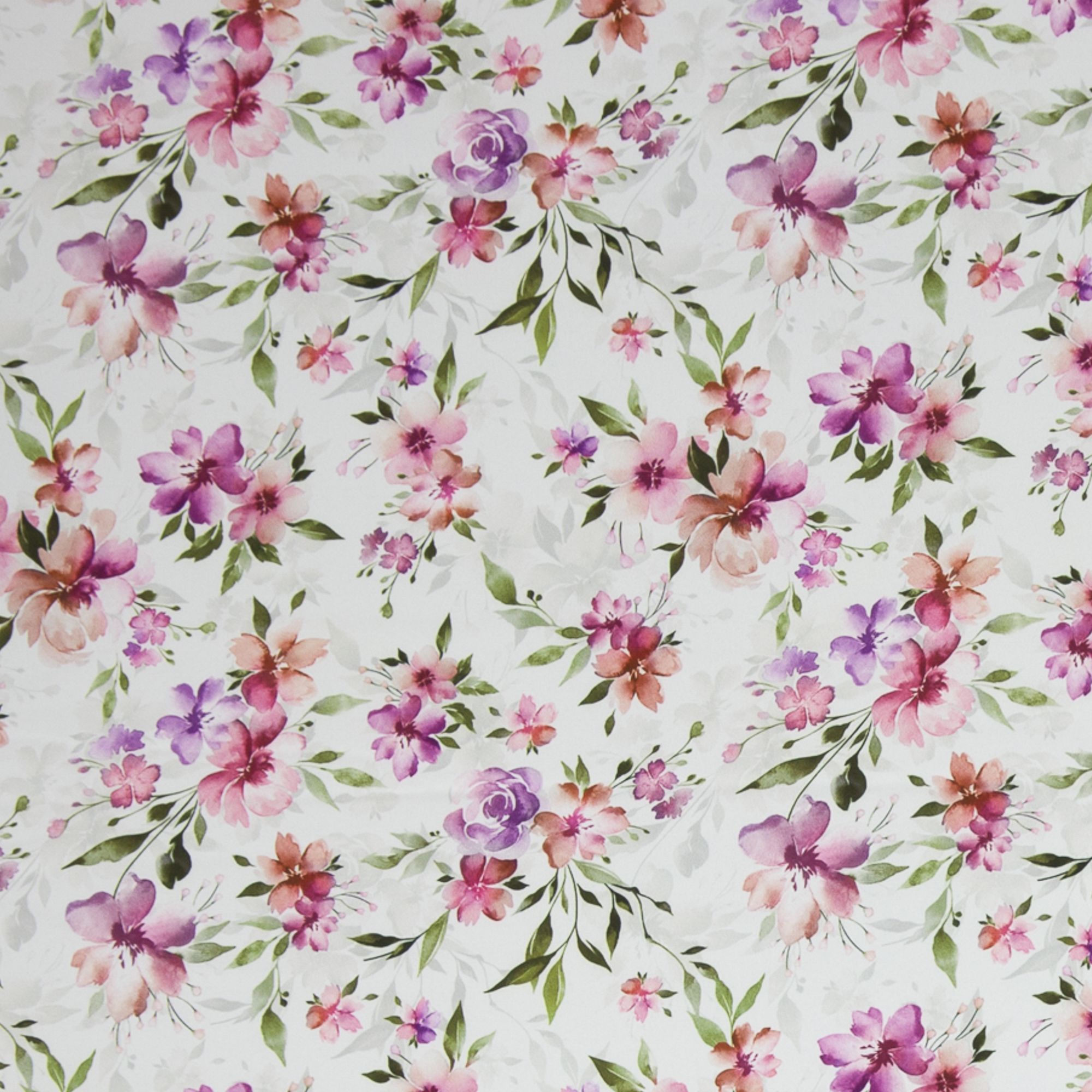 Nano Softshell - Rosa och lila blommor