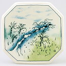 Heljä Liukko-Sundström (Finnair 1995) Octagon Wall Plaque Spring 15 cm (2)