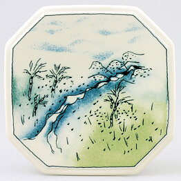 Heljä Liukko-Sundström (Finnair 1995) Octagon Wall Plaque Spring 15 cm (2)