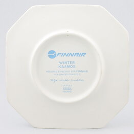 Heljä Liukko-Sundström (Finnair 1995) Octagon Wall Plaque Winter 15 cm (2)