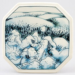 Heljä Liukko-Sundström (Finnair 1995) Octagon Wall Plaque Winter 15 cm (3)