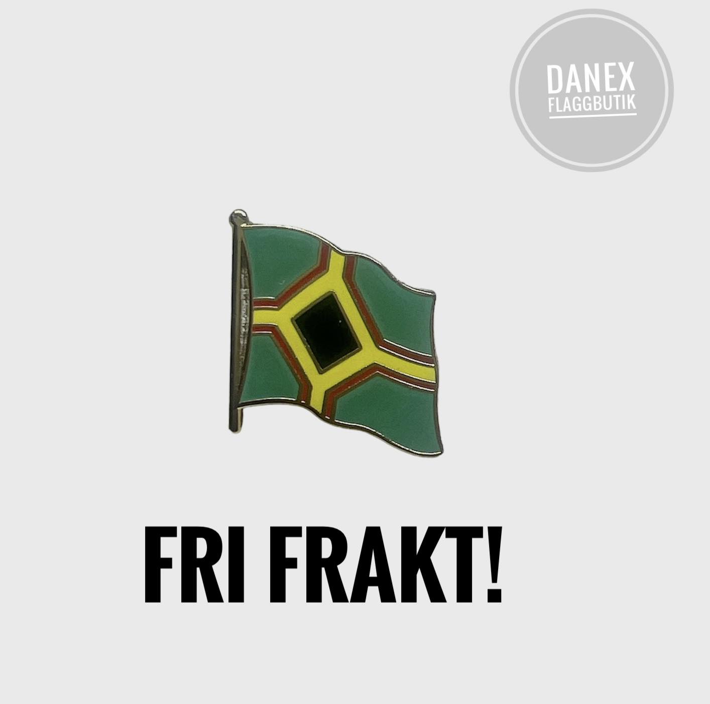 Pins Skogsfinska flaggan  