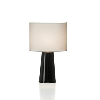 Lámpara de mesa Ella Pie negro