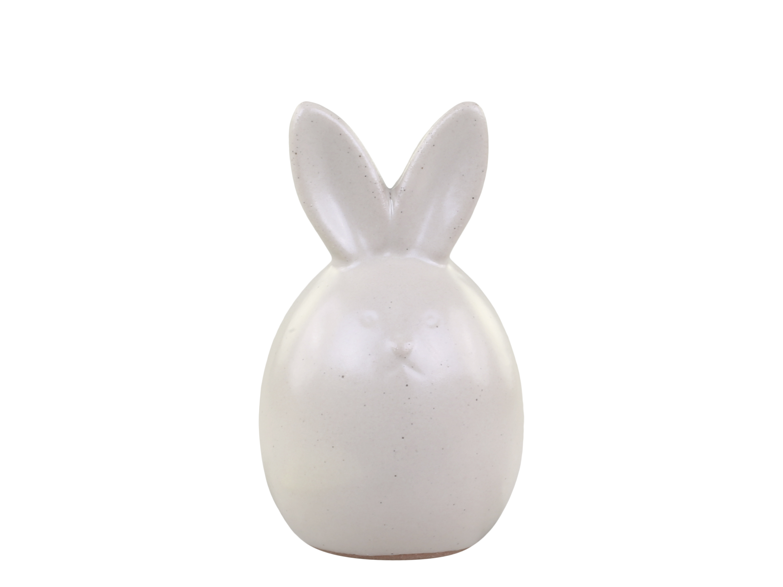 Kanin - Porslin - Latte - 9x5 cm - 6