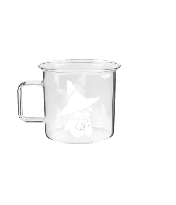 Moomin Glass Mug 3,5 dl - Snufkin Clear - 2