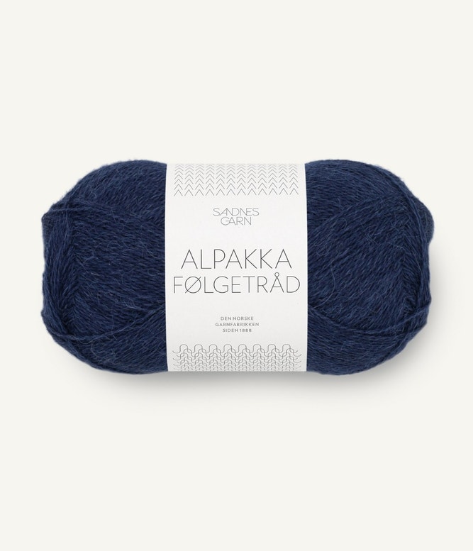 Alpaca Följetråd - Marinblå 5885