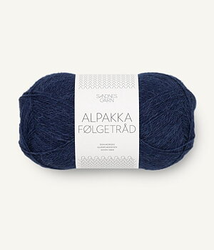Alpaca Följetråd - Marinblå 5885