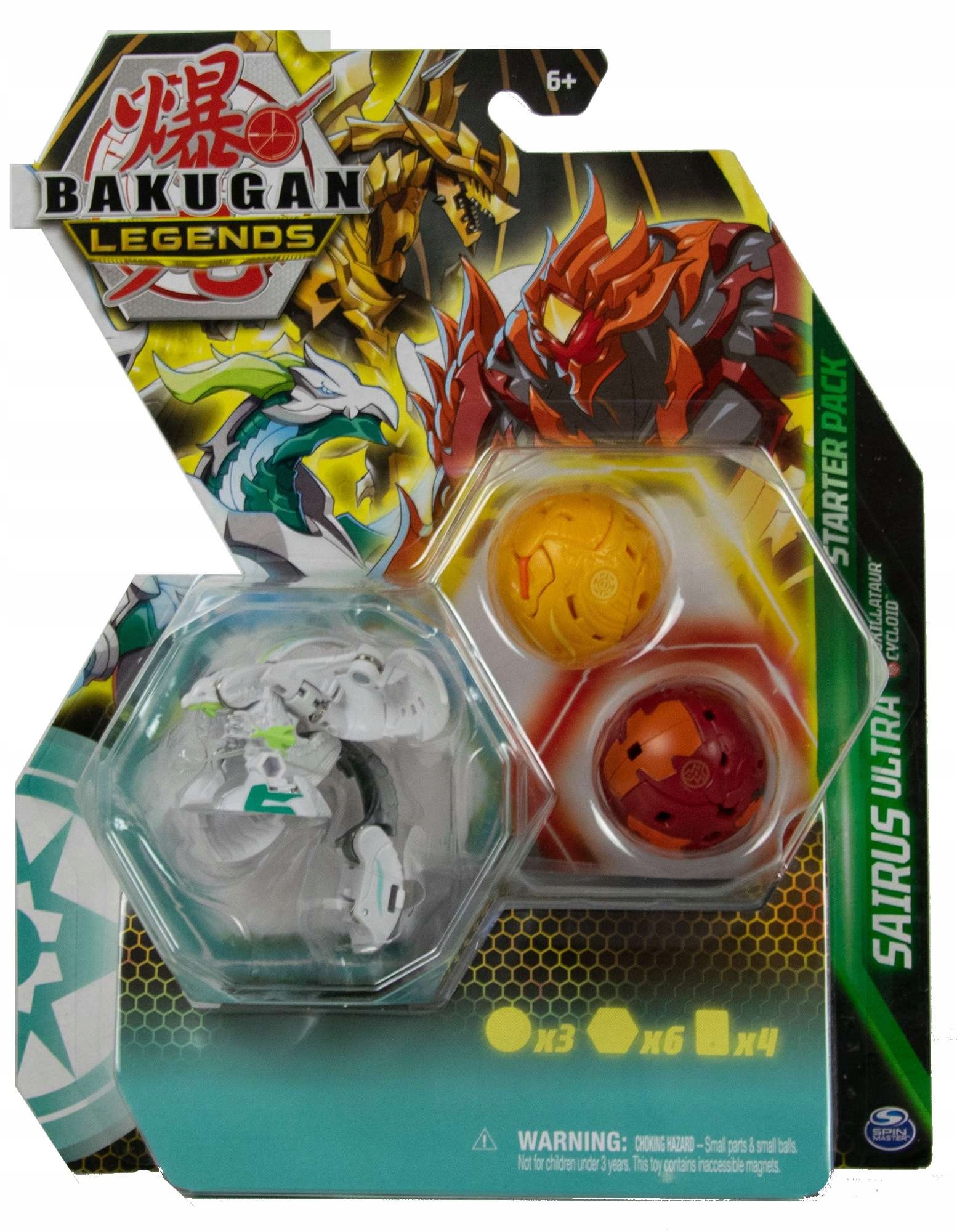 Bakugan Legends Starter Pack S5 Sairus Ultra - Carsmästaren